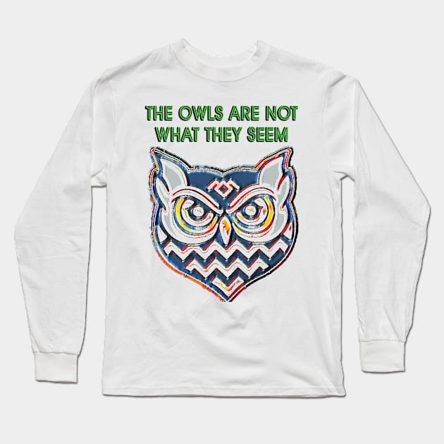Owls Long Sleeve T-Shirt by anubisram
